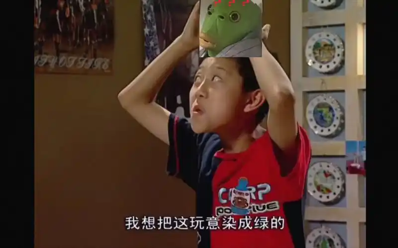 刘星:我要把这玩意染成绿的