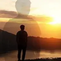 女生伤感男生头像带字头像黑白伤感男生头像侧脸头像一个人走沧桑落魄