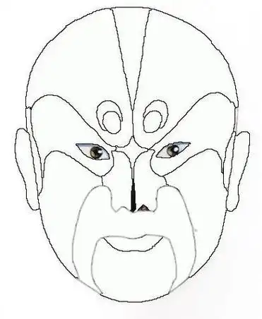 京剧脸谱简笔画女旦角京剧脸谱简笔画女旦角水彩笔画豫剧脸谱简笔画