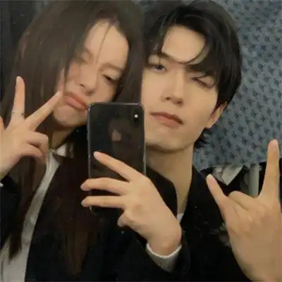 最新好看的cp真人情侣头像合集