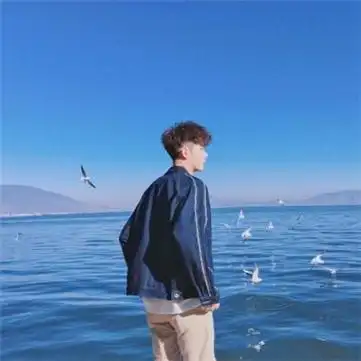男生头像海边帅气高清超清海边男生头像