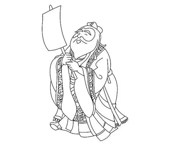 神仙最简单简笔画