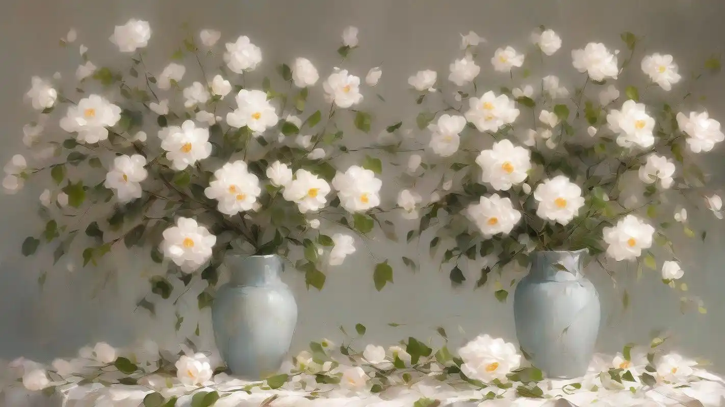 94唯美意境花草壁纸,清新淡雅超治愈95 亲们,这次给你们带来一组