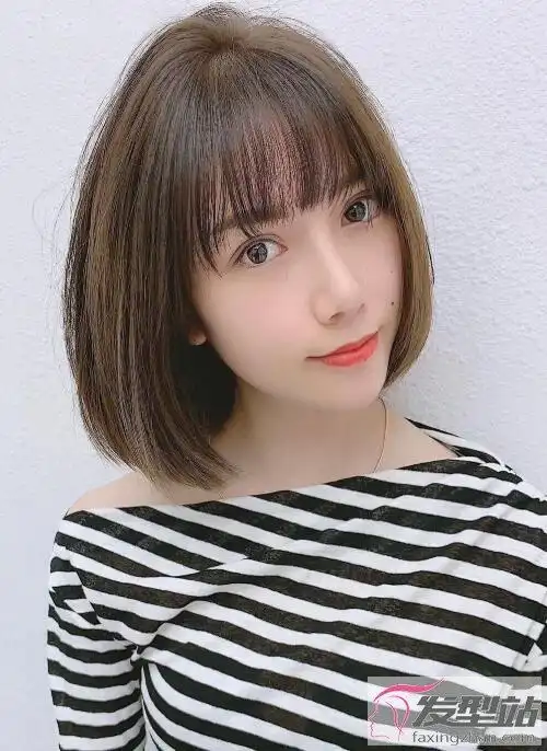 最新女生波波头短发大脸圆脸秒变巴掌脸