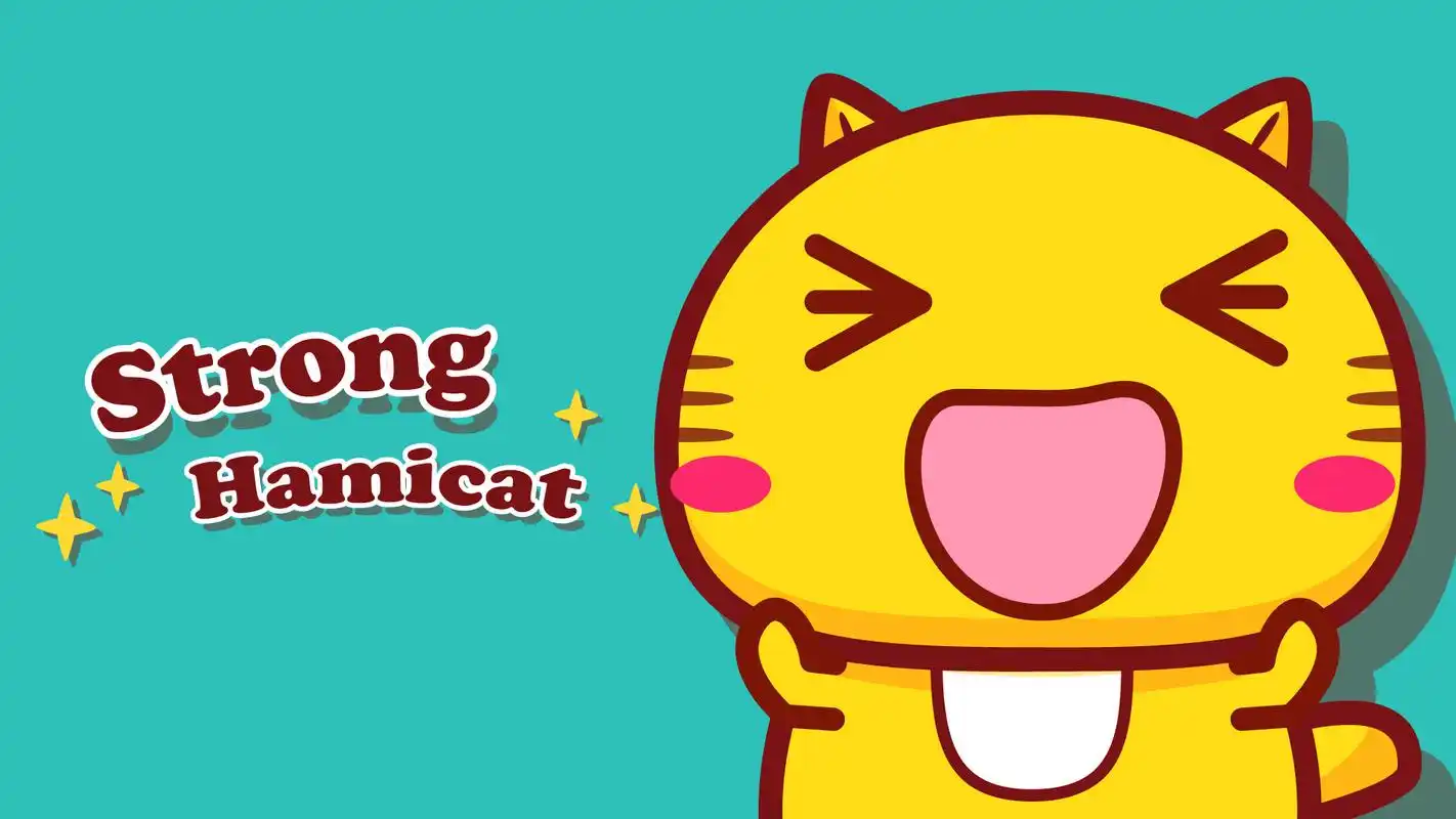 高清可爱卡通图片合集哈咪猫hamicat电脑桌面壁纸下载