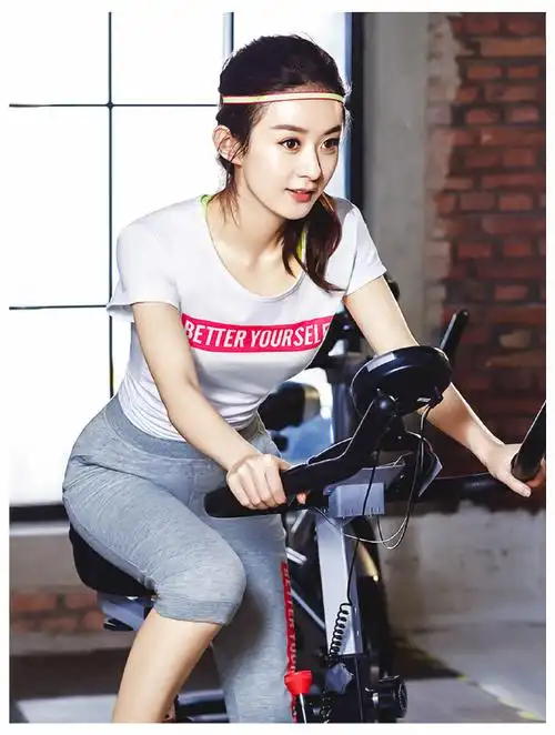 赵丽颖运动图片 - 花雕美图苑 - 花雕美图苑