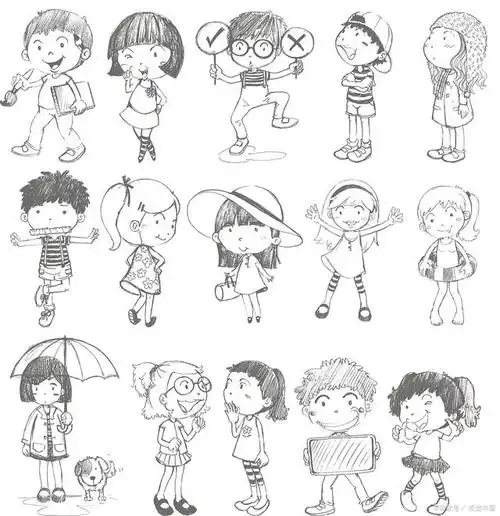 凹凸世界人物q版简笔画怎么画