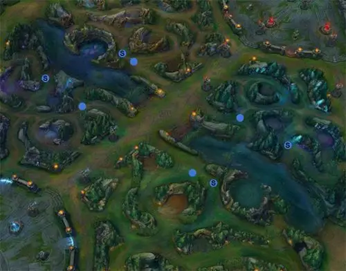 拳头设计师 召唤师峡谷植物生成位置详解