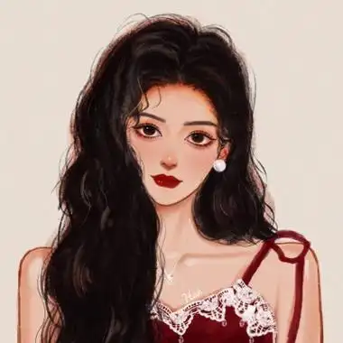 高清知性大气的头像高冷女动漫手绘图片