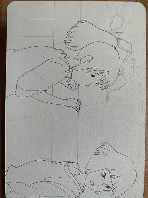 自学画画第二个365天第81天全细节过程图