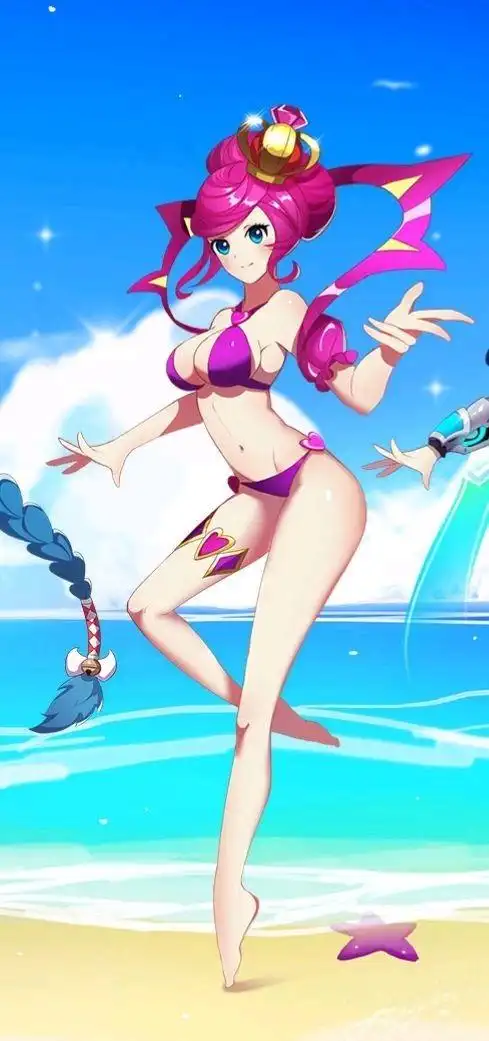 王者荣耀女英雄ps泳装,王者荣耀女英雄去泳装-图片大观-奇异网