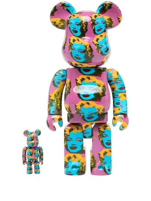 andy warhols marilyn monroe积木熊
