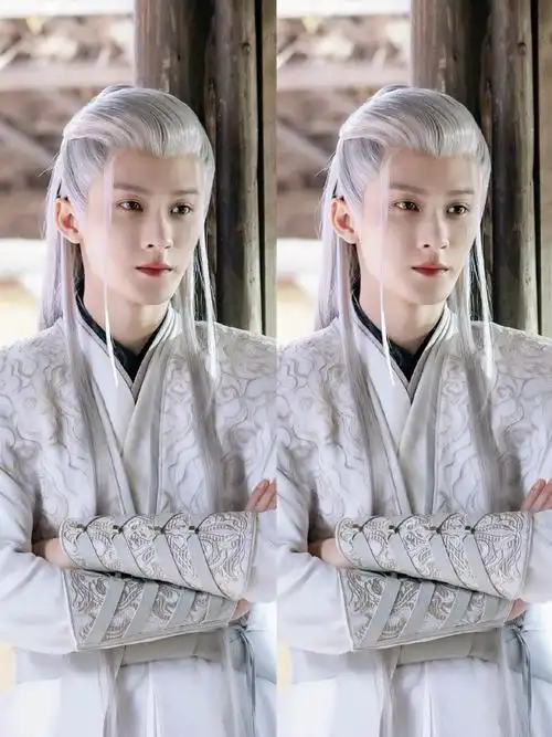 檀健次太会演了,静待古装檀健次@mic檀健次jc-t#檀健次相柳白发红衣