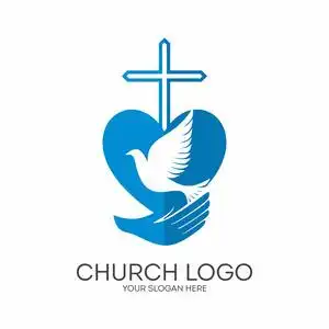 教会的标志.基督教的象征.神赐给我们的圣灵照片