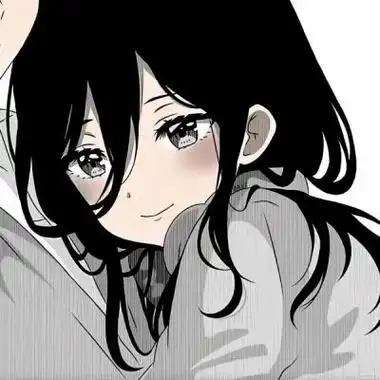 黑白/情头黑白情侣头像超甜黑白情头黑白情漫渝/ins黑白