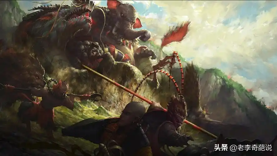 孙悟空霸气图片邪气(西游记狮驼岭这一难) - 赤虎壹号