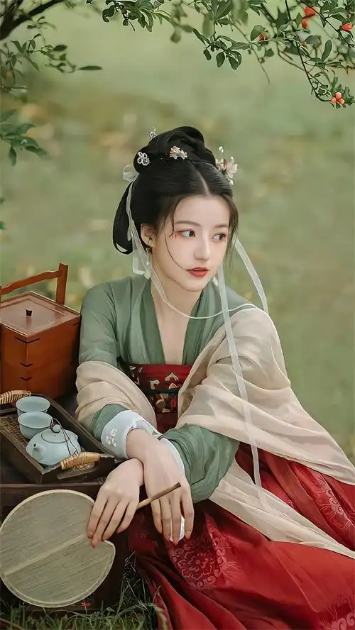 古装唯美女生头像真人美女古风头像唯美图片