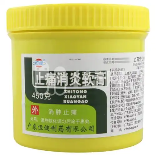 恒健 止痛消炎软膏 450g