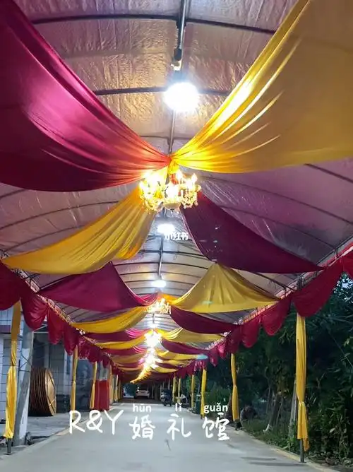 喜棚布置_婚礼_r&y婚礼馆攻略_乡村婚礼_婚嫁_婚礼经验