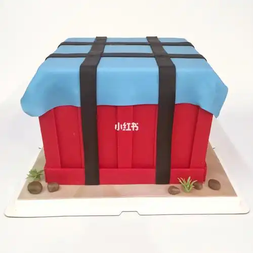 78送男友的翻糖空投箱蛋糕78 男朋友生日不知道送什么礼物 如果他