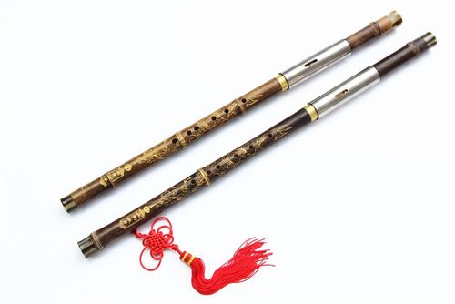 天然紫竹老竹 可拆型双节横吹巴乌 f/g调 学生小成人初学乐器 卡其色