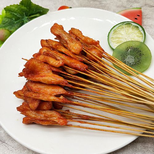 里脊肉迷你鸡肉串手把串油炸小吃半成品小串串香100串油炸铁板皆可【