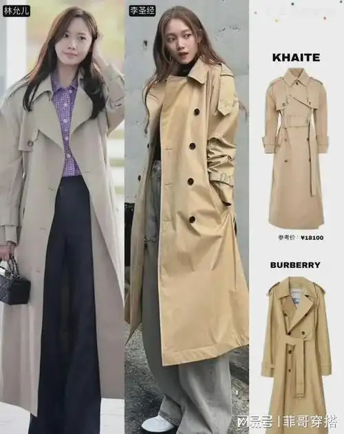 风衣这样穿就够了18套明星风衣穿搭分享