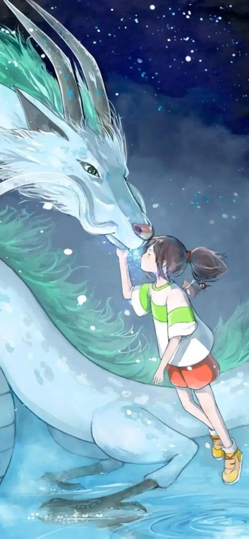 宫崎骏动漫手机壁纸.当陪你的人要下车时,即使不舍,也该心存感 - 抖音