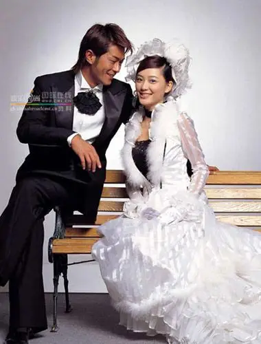 组图古天乐婚纱照搞笑登场7