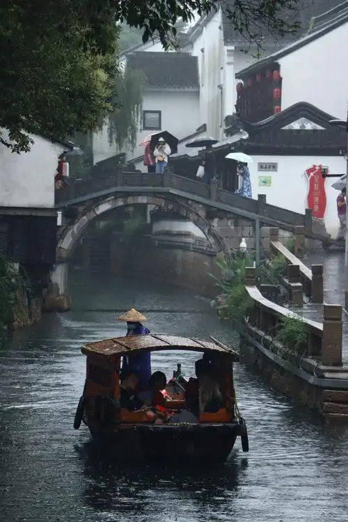 苏州平江历史街区江南小桥流水人家的独特韵味