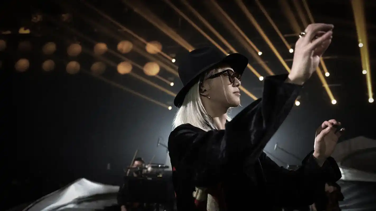 摇滚歌手华晨宇.#华晨宇9周年音乐会直播 最酷最帅的彩排舞台 - 抖音