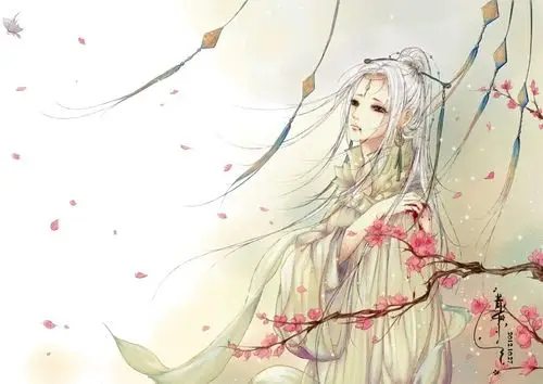 古风~中国风~插画~手绘~美男~妖孽~美女~古风场景~古风成双成对~q版