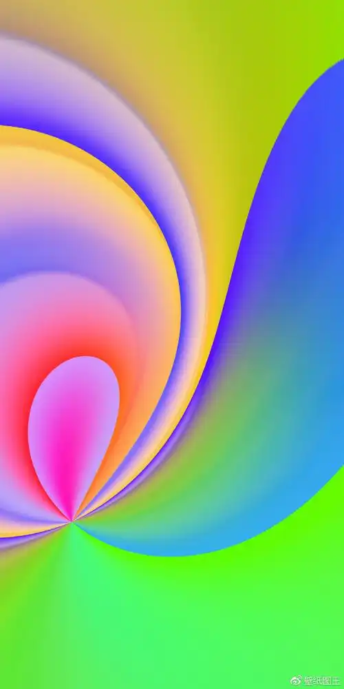 高质量渐变颜色风格高清全面屏手机壁纸3