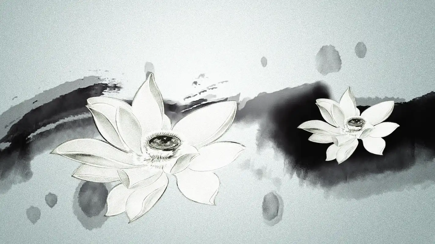 中国风水墨风绘画桌面壁纸高清大图预览1920x1080_风格壁纸下载_美桌