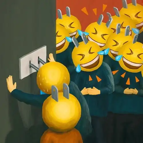 发人深思的插画你看懂了吗