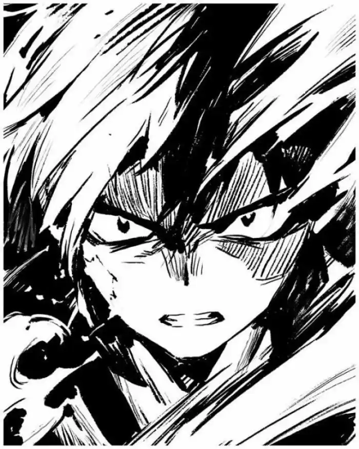 《我的英雄学院》超帅黑白画——带你体验不一样的小英雄 安德瓦