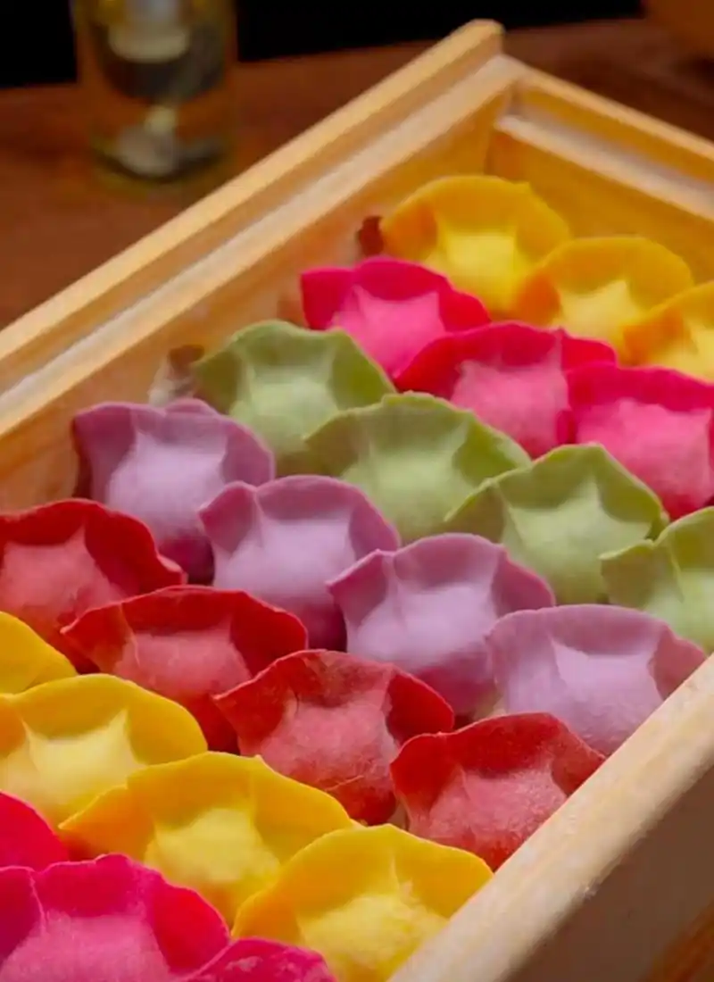 过年一定要吃五彩饺子