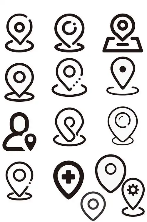 常用坐标定位矢量图立即下载旅游导航目标定位图标收起更多格式:全部