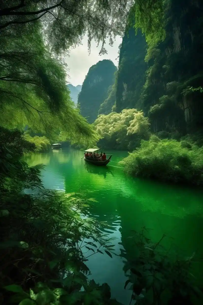 手拿相机,走进桂林山水,你会发现你的眼前真的有世间最美的景色 - 抖