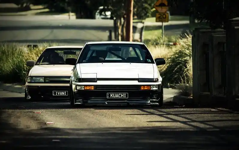 头文字d 经典名场面--点烟漂移