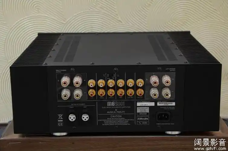 音乐传真musicalfidelitym6500i500w旗舰合并功放机