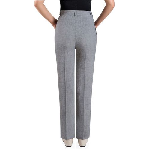 老式开边开口侧边开扣女裤夏季新品妈妈奶奶中老年女装