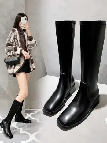 鞋靴>时尚女鞋>女靴>女士时装靴>艾斯臣(acesc)>艾斯臣长靴>关注店铺