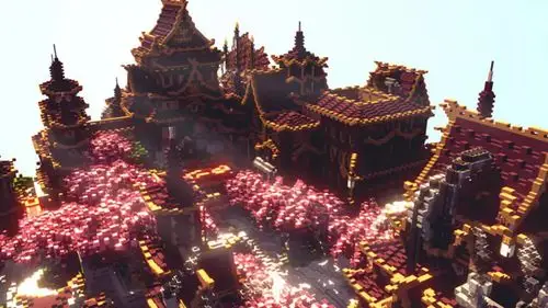 我的世界东方魅力神作看完这些才知道中式建筑为何碾压城堡