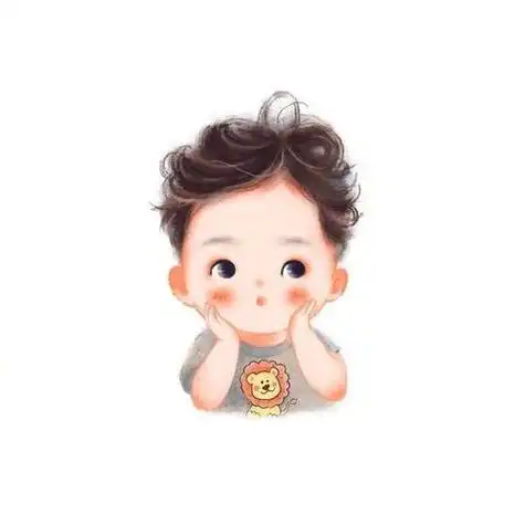可爱萌宝头像高清图片