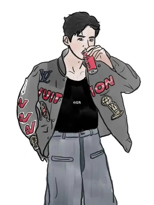 白敬亭白鸽浅画