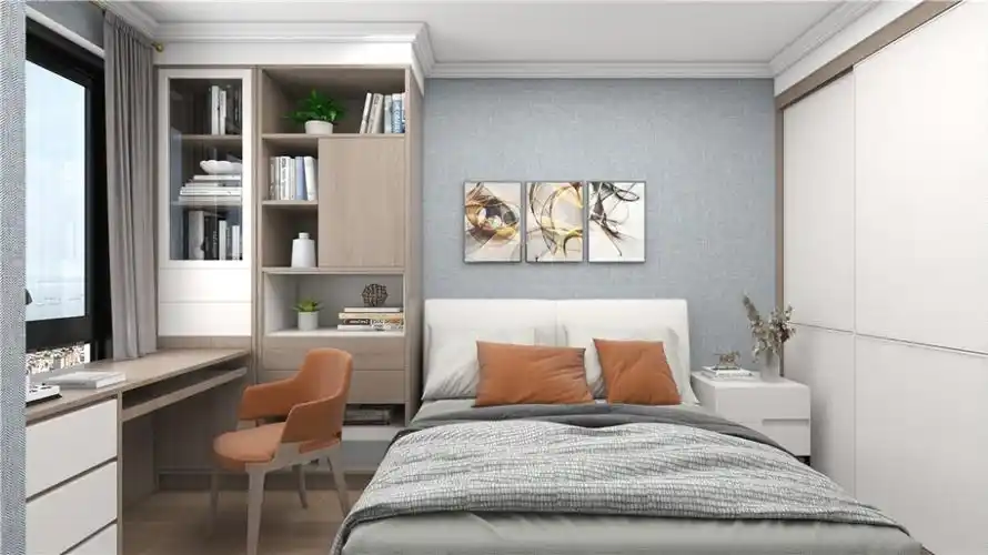 松江区明兴路110简约三室两厅男孩房装修效果图