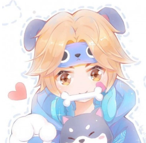 微信头像王者荣耀可爱q版情侣头像一起开黑啦