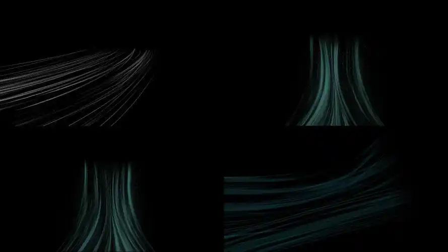 三款4k空调风气流特效视频素材——带通道