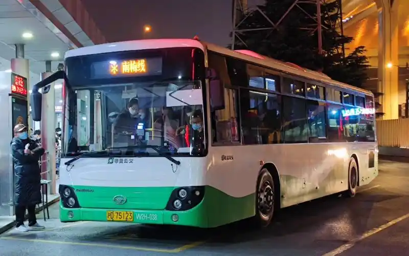 上海奉贤巴士公交 南梅线 sxc6120g4b 城郊客车 运行实录